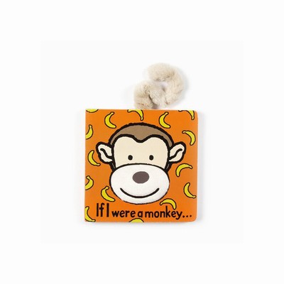 Jellycat If I Were A Monkey and Bashful Monkey Small Australia | 608749BOJ